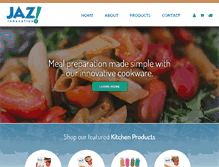 Tablet Screenshot of jazinnovations.com